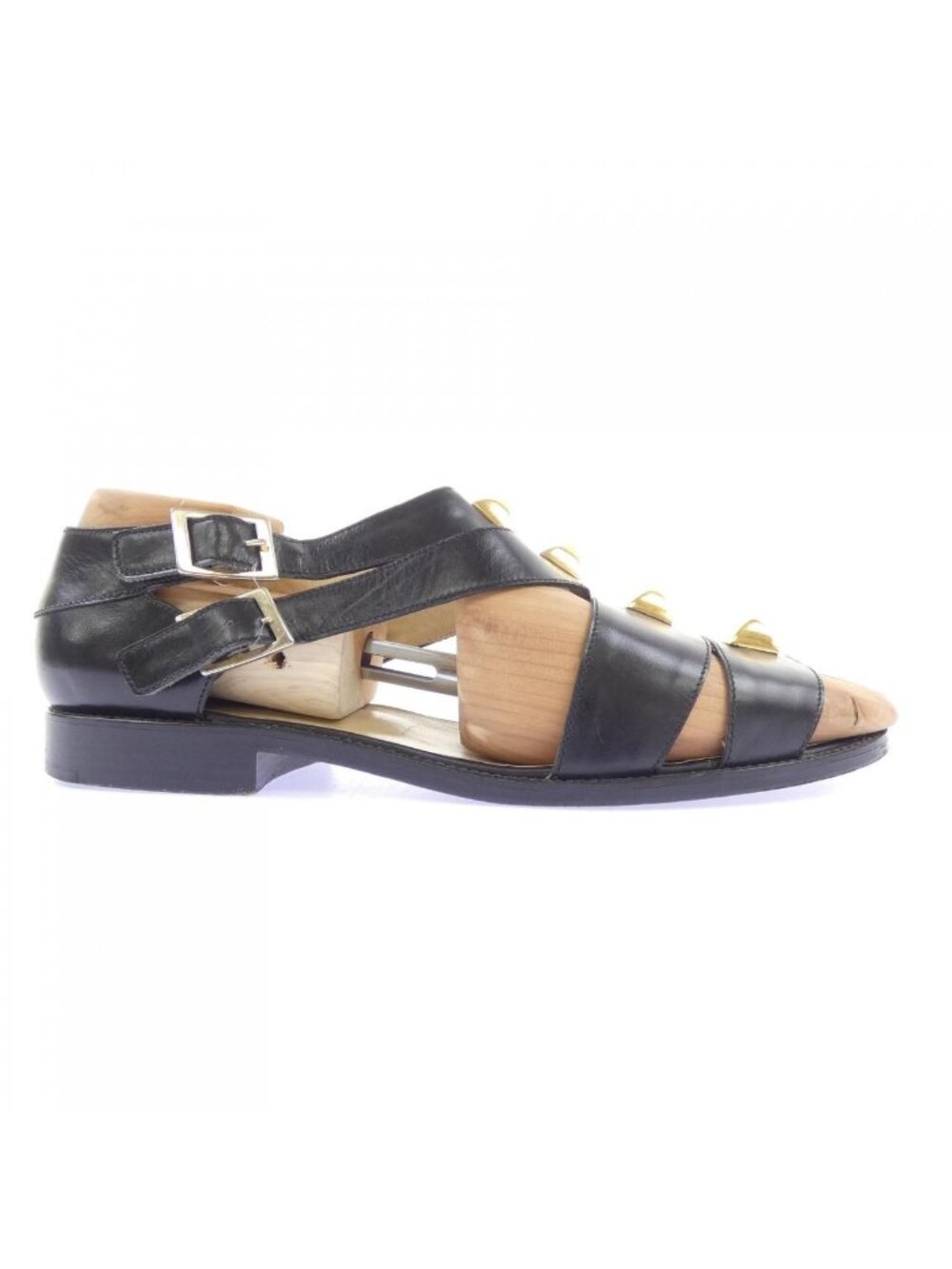 Hermes Vintage Sandals Black
